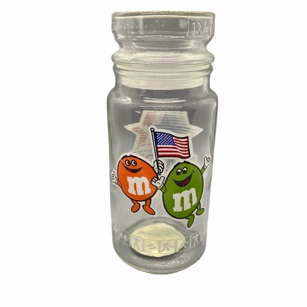 ‎Vintage M&M 1984 Olympic Commemorative Candy Jar